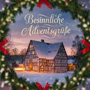 Besinnliche Adventsgrüße - Kostenlose Grußkarten und Sprüche zur Adventszeit